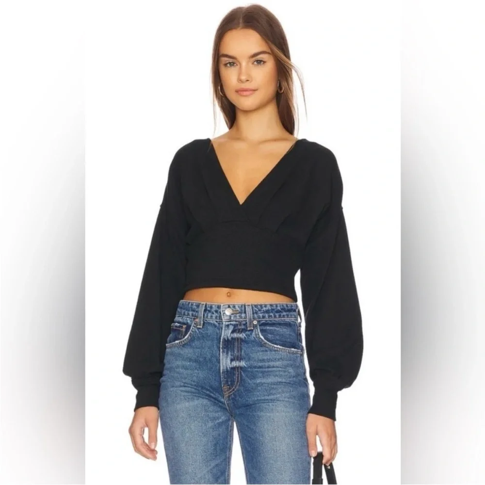 NEW Free People We The Free All Nighter Long Sleeve Sz M